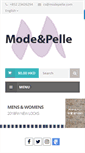 Mobile Screenshot of modepelle.com